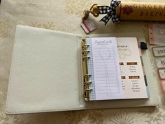 RECOLLECTION 179 PC BAKING RECIPE PLANNER KIT WALL ART ROLLING PIN ~ NEW