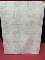 Sandylion Vintage Fuzzy Pigs🐖 On A Large Sheet/ Rare Find/ Missing One Pig