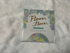 Cute Flower Flake Stickers Light Blue Kawaii Japanese Floral Aesthetic