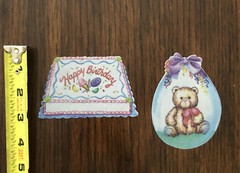 Paper Reflections Vellum Die Cuts Birthday Stickers