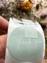 500pcs Thank You Stickers 1Inch Gift Sealing Label Party Scrapbooking Decor Tag