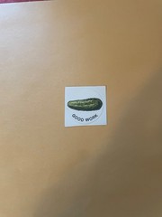 Vintage 1980s Ctp Pickle Sticker