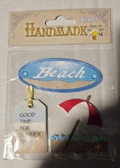 walmart handmade stickers BEACH Good times for Summer days