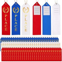 90PCS Award Ribbons, 1st~3rd Place Medals for Sports & School Events