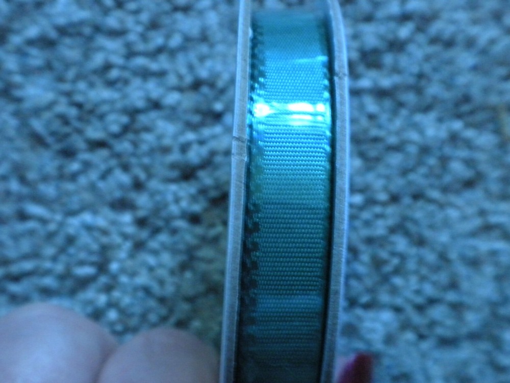 Stampin’ Up Ribbon Emerald Envy Silky Taffeta Ribbon 3/8″ Retired!