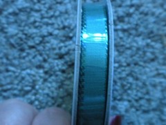 Stampin’ Up Ribbon Emerald Envy Silky Taffeta Ribbon 3/8″ Retired!