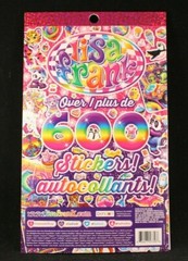 Lisa Frank – Sticker Book – Over 600 Stickers – 5 Sheets – Official Lisa Frank