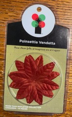 Imaginisce Poinsettia Vendetta Red Flowers Florals Cinnamon More Than Mistletoe