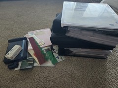 Huge Creative Memories Lot. Two Binders Filled With Paper Crafts And Lots And…