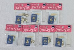 Set of 7 Jolee’s Boutique Passport Map Travel Scrapbook Stickers JJDCC007A