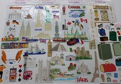 Mrs. Grossman sticker sheet You Choose – Travel