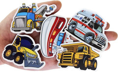 Transportation Stickers Pack 200 Pcs – Vehicle Stickers for Kids Party Favors