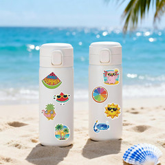 300Pcs Summer Stickers – Summer Water Bottle Stickers Bulk Waterproof Vinyl Beac