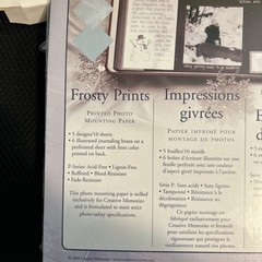 Lot Of 6 Creative Memoies Items Paper And Tools See Photos