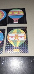 Vintage Stickers Prism Hot Air Balloons Teddy Bears Rainbows Hearts Lot 07