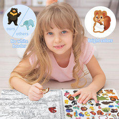 Animal Sticker Book for Kids – 20 Themes, over 400 Stickers