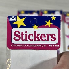 Vintage Stickers 90’s Halloween Pearl Iridescent Stickers New Lot of 4 Taiwan