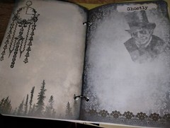 Gothic Vintage Haunted House Junk Journal Scrapbook USA Seller