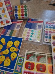 Huge Vintage Teacher Grading Sticker Lot 80s 90s Y2K Too Many To Count Must See