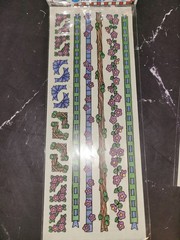 PROVOCRAFT STICKERS BORDERS Corners NEW NIP NOS Flowers Nature