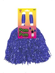 Pom Poms Metallic Blue Adult Pair Costume Accessory