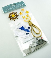 Jolee’s Boutique Sticker Collage Le Grande Edition Navy Set Blue EK Success