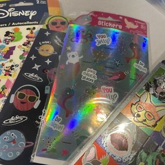 Large Lot of Scrapbooking School Stickers Great Variety! Lots Of Themes. (D)