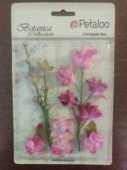 Lot 4 Petaloo Stemmed Floral Ephemera Alephemera Botanica Collection Flowers #31