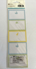 New Martha Stewart EK Success Icons Paper Shapes Playful Labels 2 Sheets SET OF2
