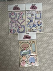 Frame And Quote Stickers Lot Of 5 Scrapbooking