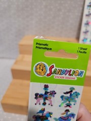 Vintage Sandylion Design A Carousel Prismatic Merry Go Round Horse Sheet Set