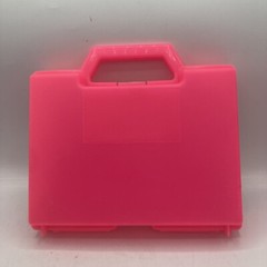 Vtg 90s Sandylion Sticker Treasure Kit Case Only Bear Farm Barn Pigs Cow Horse