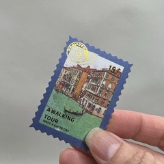 Italy Washi Paper Stamp Stickers Venice Florence Travel Journal Scrapbook