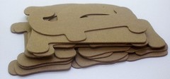3.5″ BOUTiQUE FONT Chipboard Letters – Lowercase Alphabet Die Cuts – 26 Pieces