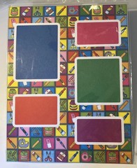 Carson-Dellosa Publishing School Kid-Drawn Die Cut Frames And Tags Vintage Lot 2