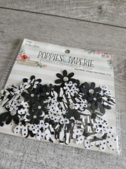 Scrapbooking Flowers LOT 3D Embellishments- Floral Spring RARE HTF #98