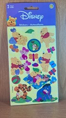 Vintage Sandylion Stickers Winnie The Pooh Tigger Maxi Sheet New Pack 2 Sheets