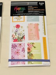 *New* Happy Planner Lot of 3 Sticker Books – Florals, Disney, Pastel – 1800 pc!