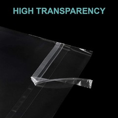 Acid-Free Picture Sleeves 100Pack Crystal Clear Storage Bags for 4×6 Art Prin…