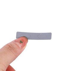 1000pcs Scratch Off Sticker Label Sticker Silver Blank Password Cover Coat~gw