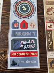 Colorbok Stickers LOT ~ Lodge Elements, Hiking Boots, Leaves Outdoors NEW #5