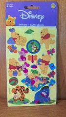 Vintage Sandylion Stickers Winnie The Pooh Tigger Maxi Sheet New Pack 2 Sheets