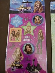 Lot Of 2 Packs Hannah Montana Sticker Sheets Brand New