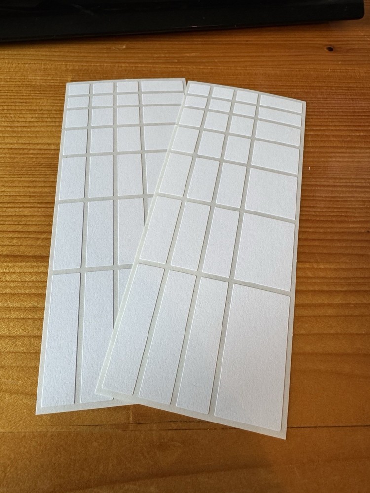 Creative Memories Write Again Correction Paper in WHITE- 2 strips