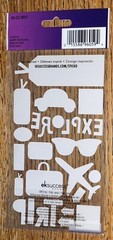 Sticko Vacation Travel Destination Unknown Airplane Luggage Family Trip Stickers