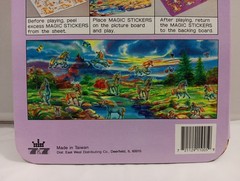 Vintage Magic Stickers Unicorn & Picture Board