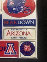 K&Company COLLEGIATE Clearly Yours Dimensional Sticker Arizona Wildcats 🏈