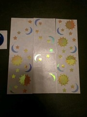 Vintage Mrs. Grossman’s SUN MOON CELESTIAL Sticker Sheet Lot