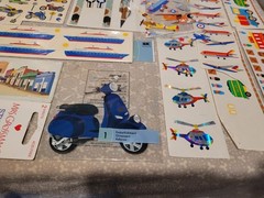 Vintage Sandylion Mrs. Grossmans Car Transportation Sticker Sheet Album Book Lot
