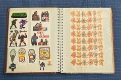 Vintage Sticker Album Hallmark AGC Puffy